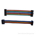 Rainbow flat cable assembly